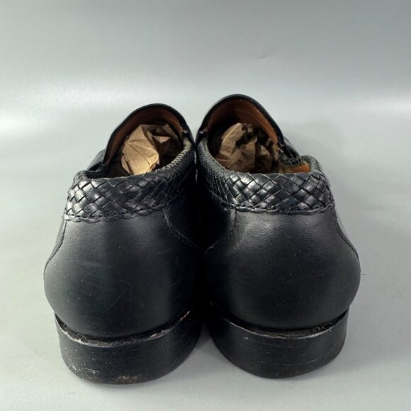 Allen Edmonds Stowe Tassel Loafers Black Leather Made in USA Mens Size 12 - Picture 7 of 15
